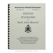 U.S. Ordnance Rebuild Standards Manual, Small Arms Materiel, Reprint of Original, Paperback, *NEW* 