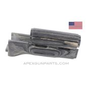 AK Hand Guard Set (Upper & Lower), Grey, Laminated *NOS*