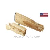 AK Furniture Set with metal hardware, double rear tang, Plain Laminated *NOS*