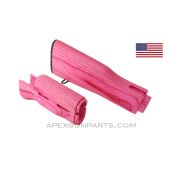 AK-47 Stock Set for Double Rear Tang Receiver , Pink, Laminated, With Hardware *NOS* US 922(r) Compliant Parts