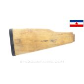 Yugoslavian M70 Buttstock, Beech Wood, Shopworn, Unfinished *NOS*
