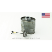 Small Arms Oil Bottle, WW2, Tin *Fair*