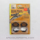 Ironsighter See Through Scope Mount, Model 730, Black *NEW*