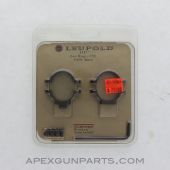 Leupold STD Scope Rings, 49898, Low, Black *NEW*