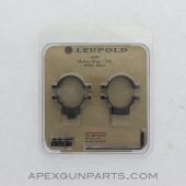 Leupold STD Scope Rings, 49901, Medium, Black *NEW*