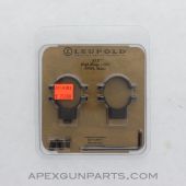 Leupold STD Scope Rings, 49904, High, Black *NEW*