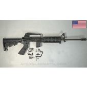 M16A2 Parts Kit, 16" Bushmaster Barrel, Colt M16A2 Cut Lower Receiver, Adjustable Stock, 5.56x45 NATO *Very Good*