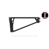 JMAC Customs TS-9P Triangle Stock, w/ Rubber Buttpad, 9" *NEW*