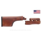 Club Foot Buttstock w/ Handguards, for Double Tang RPK Receivers, Blemished, US Made 922(r) Compliant Part, *Very Good*