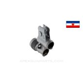 Yugoslavian M92 Front Sight & Gas Block Combo, 26mm LH, Blued *Excellent*  