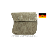East German AK-47 Magazine Pouch, 3-Cell, Rain Drop Pattern, Canvas, *Very Good* 