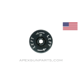 M1 Garand Rear Sight Windage Knob, "W" Marked, Wright Manufacturing, USGI, *Good*