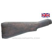 Enfield #5 Jungle Carbine Buttstock, Stripped *Good / Repaired*