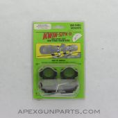 KS-MK85 Kwik-Site See Through Scope Mount, Muzzle Loader, Black *NEW*