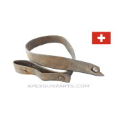Swiss Rifle Sling, Leather, Sold *As Is*