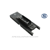 Browning M2 .50 Cal. Top Plate with Reset Bracket & Stripped Sight Base, Israeli Marked, FN Belgium, *Good* 