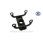 Browning M2 .50 Cal. Backplate, Stripped, Parkerized Refinished, FN Belgium, *Good* 