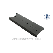 Browning M2 .50 Cal. Top Plate, Parkerized Refinished, Stripped, FN Belgium, *Very Good*