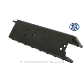 Browning M3 .50 Cal. Top Plate w/Bolt Hold Down & Reset Bracket, Left and Right Plate Remnants, FN Belgium, *Good* 