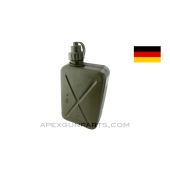 German Oil Can, W-OEL, Green Plastic, *Good* 