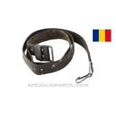 Romanian AK-47 Leather Sling, No Keeper *Fair*