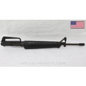 Colt 604 M16 Project Upper, 20&quot; Pencil Barrel, Chrome Bore, Cage Flash Hider, Triangle Handguards, 1970-1971 Production, Ring in Bore, 5.56 NATO *As Is*