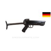 MP-40 Lower Receiver and Grip Frame with Folding Stock, Complete, Black *Good*  