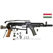 Hungarian AMD65 "Project" Parts Kit, Original 12.25" Barrel, Side Folding Stock, Matching, Refinished, 7.62X39, *Good*