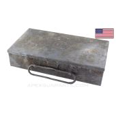 US Model 1912 Cleaning Kit Case for the M1911 Pistol, EMPTY, Steel *Good* 