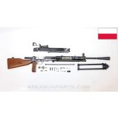 Cutaway Polish DPM Parts Kit w/Bi-pod, Torch Cut Display Receiver, Display Barrel, Matching, 7.62X54R *Very Good* 