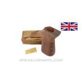 BREN Mk2 Wood Pistol Grip, Wood, Small hole, *NOS* 