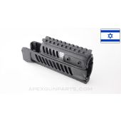 FAB Defense VZ-58 Handguard Set w / Upper And Lower Picatinny Rails, No Side Rails, Polymer, Black *Good*