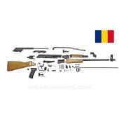 WASR 10 / 63 Parts Kit, 16.5" CHF CL Barrel, Scope Rail, US Wood Stock, UnMarked / UnNumbered, UnDrilled, Blued, 7.62X39 *NOS*  