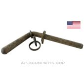 T&E Yoke Pin, Early Style Large, Fits M2 Tripod, 1919 Browning .30 *Good* 