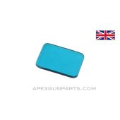 Lee-Enfield Aim Corrector Glass, Small, Blue Color *Good* 