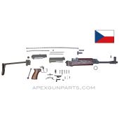 Czech VZ-58-V Side Folder Parts Kit ,15.5" Populated Barrel, Factory Finish, 7.62x39 *Good* 