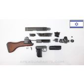 UZI Parts Kit w/ Fixed Wood Stock & Cut Receiver *Good* 