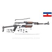 Yugoslavian M72AB1 (RPK) Parts Kit, w/ Underfolder Stock, No Detachable Bipod, 7.62X39 *Good*