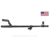PKM Fluted Stainless Steel Barrel Assembly, w/ Carry Handle and Flash Hider, Chrome Lined, Ceracoated Black, 23.5", US Made, 7.62x54r *NEW* 