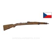 Czech VZ-24 Mauser Stock, w/ Trench Art & Communist Star on Buttstock, 38", Wood *Good*