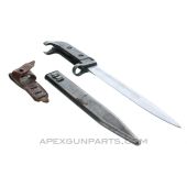 Polish Type 1 / 1st Pattern AK-47 Bayonet & Scabbard Dated 1958 and Later *Good*