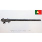 1946 Madsen LMG Barrel, 23.25", w/ Barrel Extension Assembly and Bolt, w/Full Length Cooling Fins, Portuguese, 7.92x57 *Good*