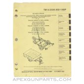 Trailer M101 / M116 / M116A3 Maintenance Manual, Paperback, August 1993, TM 9-2330-202-14&P *Good*