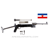 Yugoslavian M56 SMG Parts Kit , 9.75" Barrel, Folding Stock, 7.62x25, *Very Good*