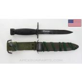 Colt M7 (M16) Bayonet, w/ Colt Scabbard *Very Good*