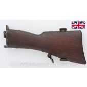 1914 Lewis Gun Buttstock Assembly, w/ Tang, Swivel, Oiler and Patent Marked Butt Plate *Very Good* 