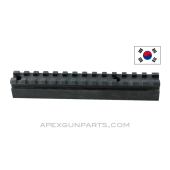 Daewoo K3 Rifle Optics Rail, Picatinny, *NOS* 