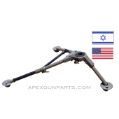 WWII Browning .30 Cal. M2 Tripod, Israeli Issue, Tan Paint, Date Marked, *Good*