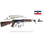 Yugoslavian M76 Parts Set, Non-Matching Numbers, 8mm *Good* 