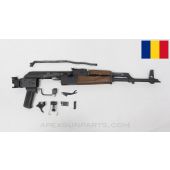 Romanian WASR-10 Sidefolder Parts Kit, No Stock, Semi-Auto, Matching, 7.62x39 *Good*
